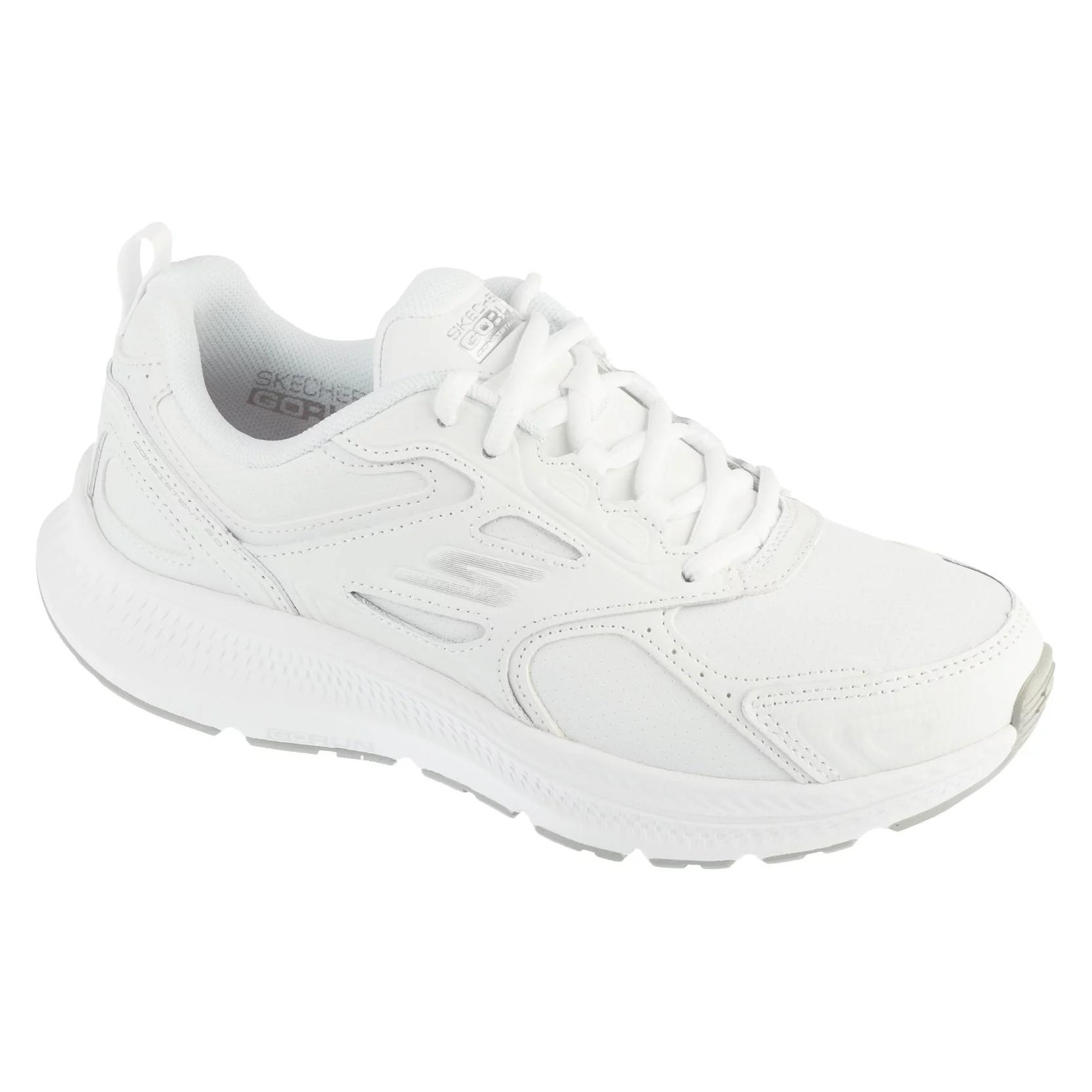 Skechers Go Run Consistent 2.0 Damen-Laufschuhe - Sumpter Trail (41) (128613-WHT)