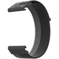 COROS Ersatzarmband Smartwatch VERTIX 2 / 2S | Nylon | Schwarz | 26 mm