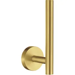 Smedbo HOME - Reservepapierhalter. Messing gebürstet. Höhe 140 mm. HV320