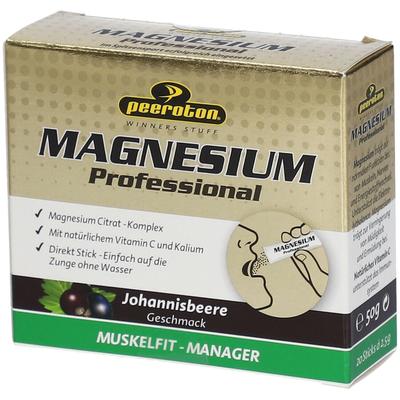 peeroton Magnesium Schwarze-Johannisbeere 2x20 St Beutel