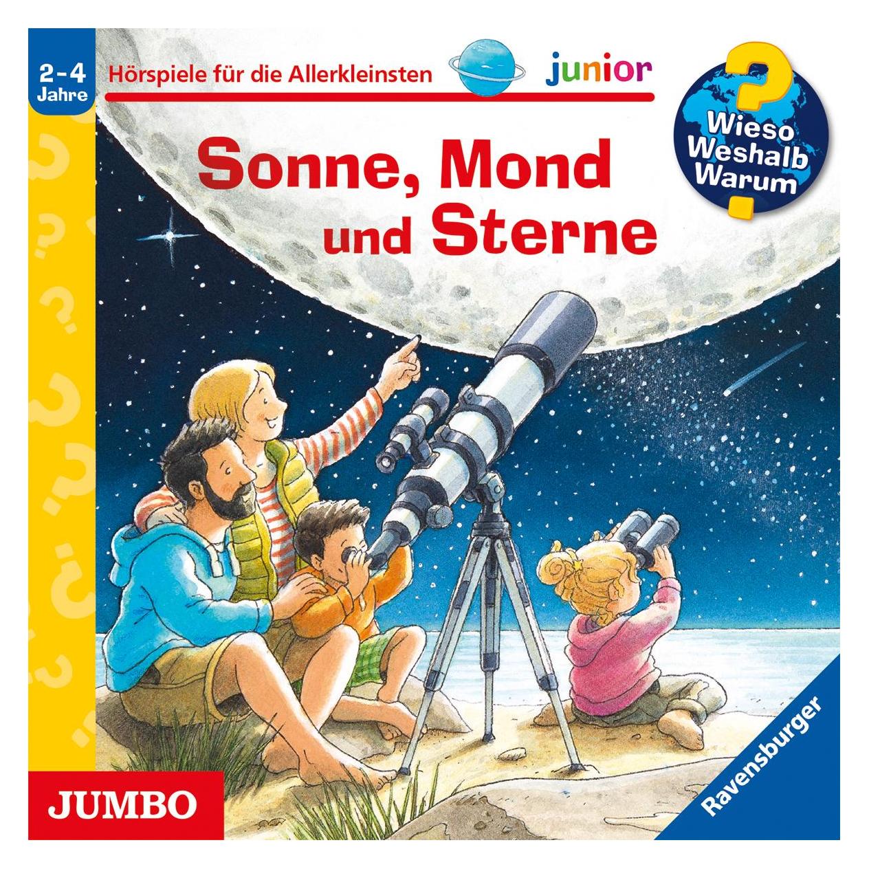 Jumbo WiesoWeshalbWarum junior - Sonne, Mond und Sterne (8337-4511-9)