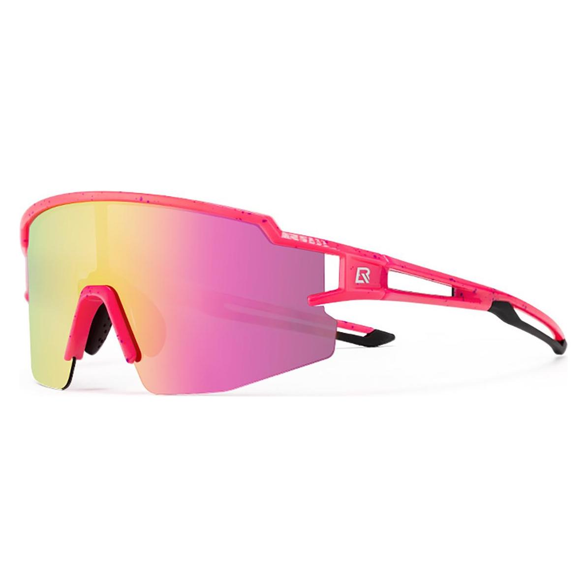 Rockbros Fahrradbrille (Pink, TAC polarisiert) (5907769373169)