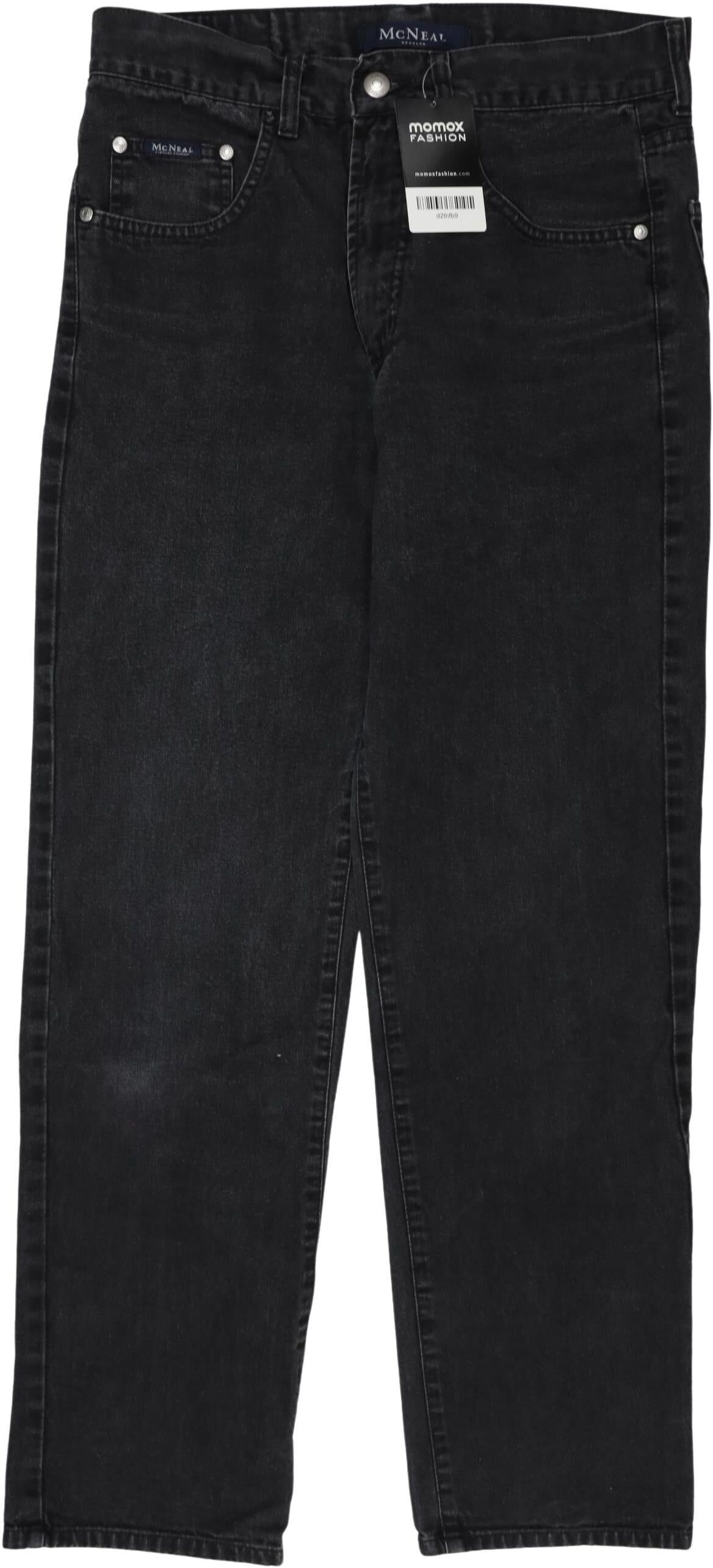 McNeal Herren Jeans, Schwarz, Gr. W30, Baumwolle - Second Hand