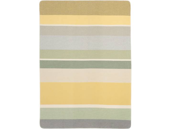 Wohndecke BIEDERLACK Wohndecke Stripe Delight , gelb, B:150cm L:200cm, Baumwolle, Wohndecken, Wohndecke, mit modernem Karodesign
