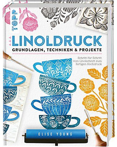 Buch "Linoldruck-Grundlagen, Techniken & Projekte"