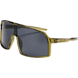 CHPO, Unisex, Sportbrille, Erica (Black, Moss green mat), Schwarz, Grün