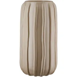 GILDE Vase Donata H=27cm - braun