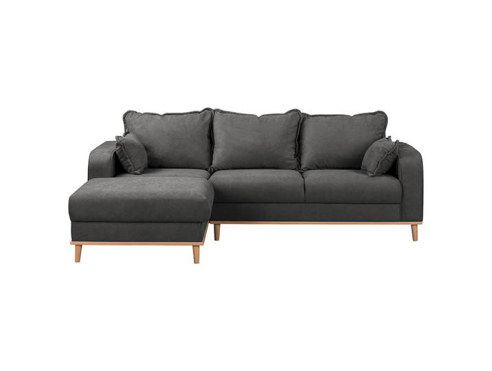 Ecksofa, Beige, 230x150 cm, Textil, L-Form, Links Montierbar, Livetastic
