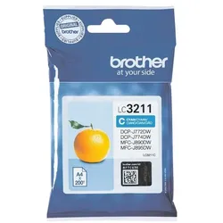 Brother Tintenpatrone »LC-3211C« blau
