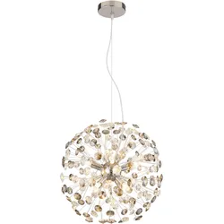 Kronleuchter KATRINA (DH 40x150 cm) - chrom - DH 40x150 cm