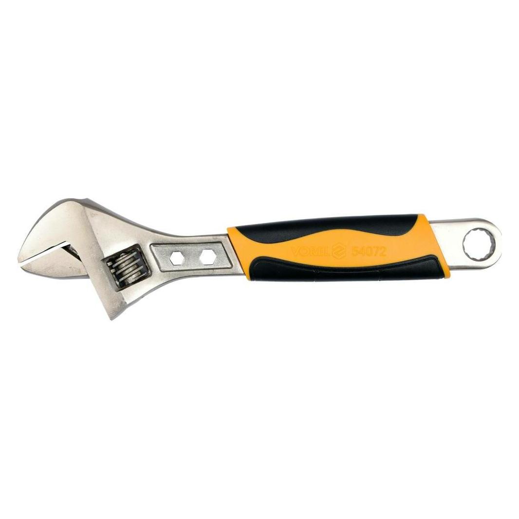 Toya Adjustable Wrench 250mm Wplastic Handle (29 mm) (54072)