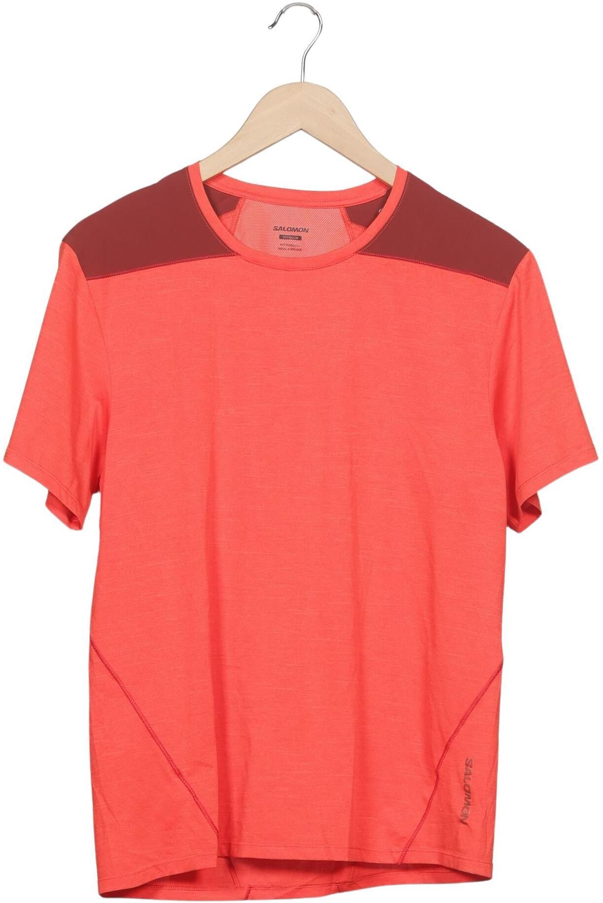 Salomon Herren T-Shirt, Rot, Gr. M, Synthetik - Second Hand