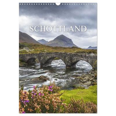 Schottland - Isle of Skye & Umgebung (Wandkalender 2027 DIN A3 hoch), CALVENDO Monatskalender