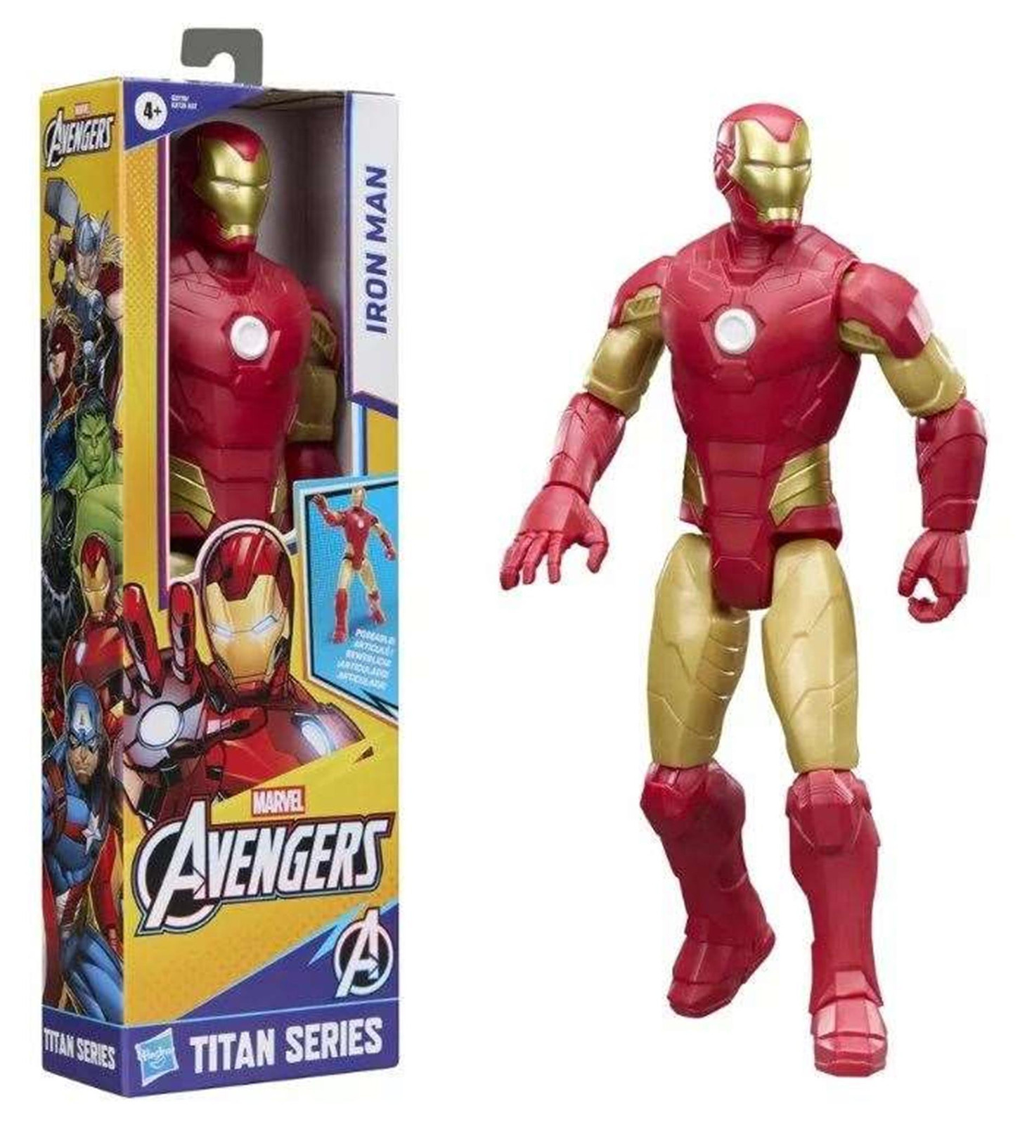 Hasbro Marvel Avengers Titan Hero Iron Man Actiefiguur 30 cm