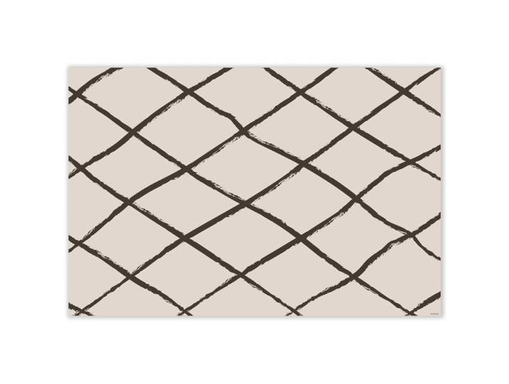 Mubusi Tapis Vinyle Berbère Beige 200x300 cm - Tapis Chambre en Vinyle
