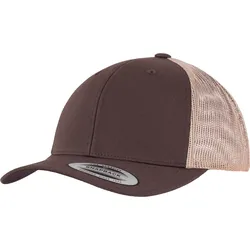 Flexfit Retro Trucker 2-Tone Cap, brown / khaki