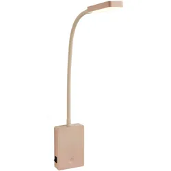 Briloner Akku-Wandleuchte Cielo Kunststoff Beige