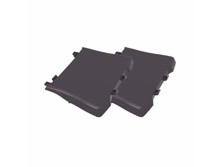 Weber Seitentisch-Set Q2000N-Serie Seitentisch – Weber Grill Ablage/Grill Rollwagen/Grill Erweiterung – schwarz