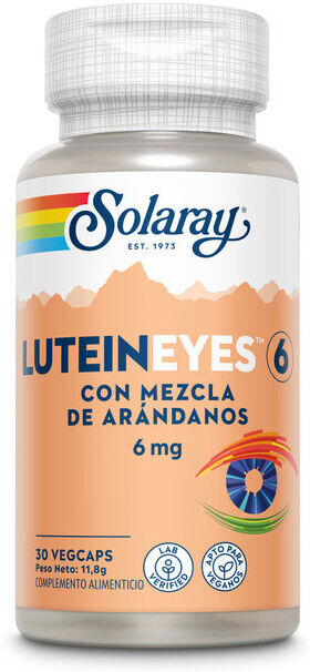 Solaray Lutein Eyes 6 mg 30 Capsules