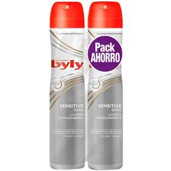 Byly Sensitive Desodorant Spray 2 x 200ml