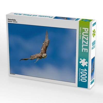 CALVENDO Puzzle Sakerfalke | 1000 Teile Lege-Größe 64x48cm Foto-Puzzle für glückliche Stunden