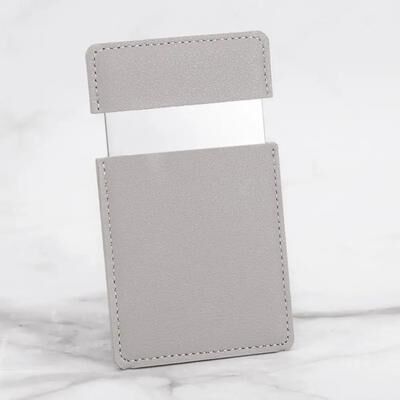 Uplift Picks Elegant Stainless Steel Makeup MirrorCOULD gray