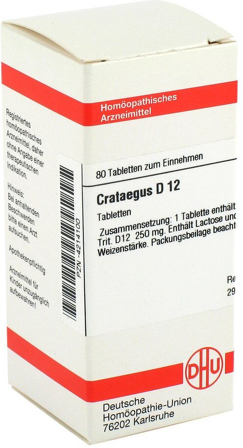 DHU Crataegus D12 Tabletten