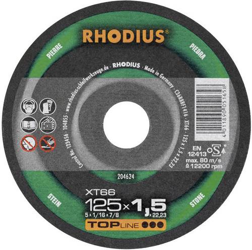 Rhodius XT 66 204623 Trennscheibe gerade 180mm Stein