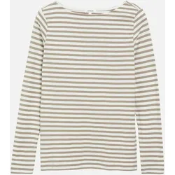 Langarmshirt mit Ringel-Muster Mehrfarbig 44