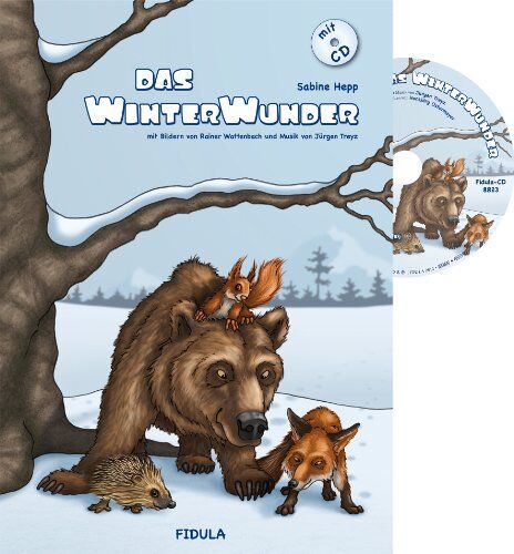 Sabine Hepp - Das Winterwunder: Bilderbuch mit zahlreichen Anregungen für die Arbeit mit Kindern ab 2 Jahren mit CD - Preis vom 10.10.2026 11:48:34 h