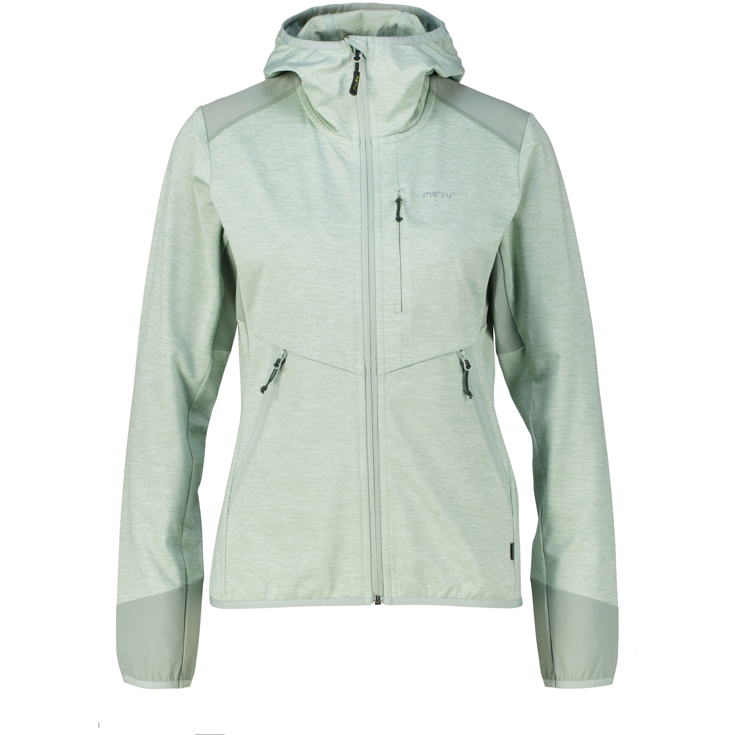 Bergzeit Basics Meru Silkeborg Damen Fleecejacke tuerkis Größe L Trekking Atmungsaktiv