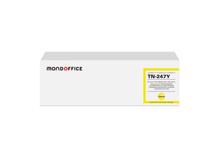 MONDOFFICE Toner compatible BROTHER TN247 - Jaune