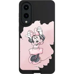 Nivocase Handyhülle für Samsung Galaxy S25 Edge Hülle NIVOpure Case Schwarz Disney Motiv ohne Hintergrund (Samsung Galaxy S25 Edge), Smartphone Hülle, Schwarz