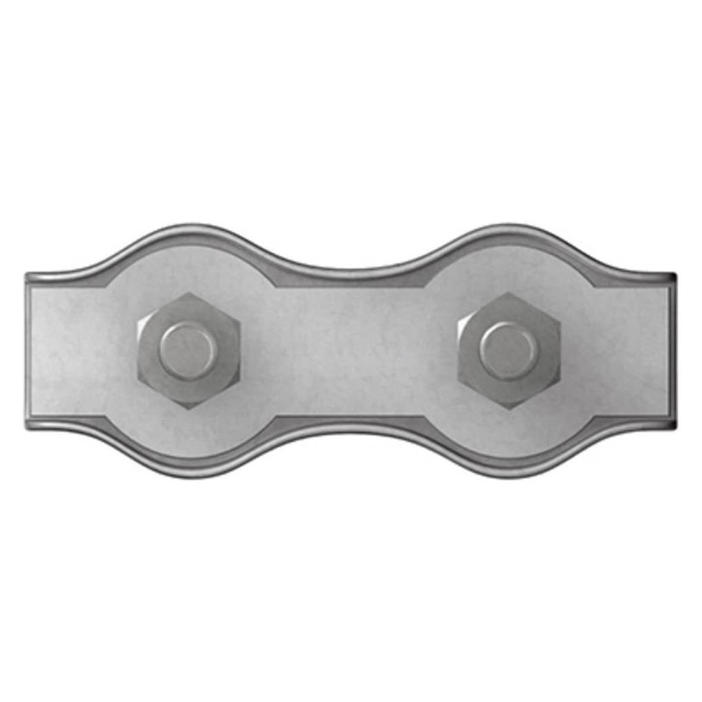 Dörner + Helmer DH Duplex-Seilklemme Ø 4 mm, Seilklemme 20 St (4814464)