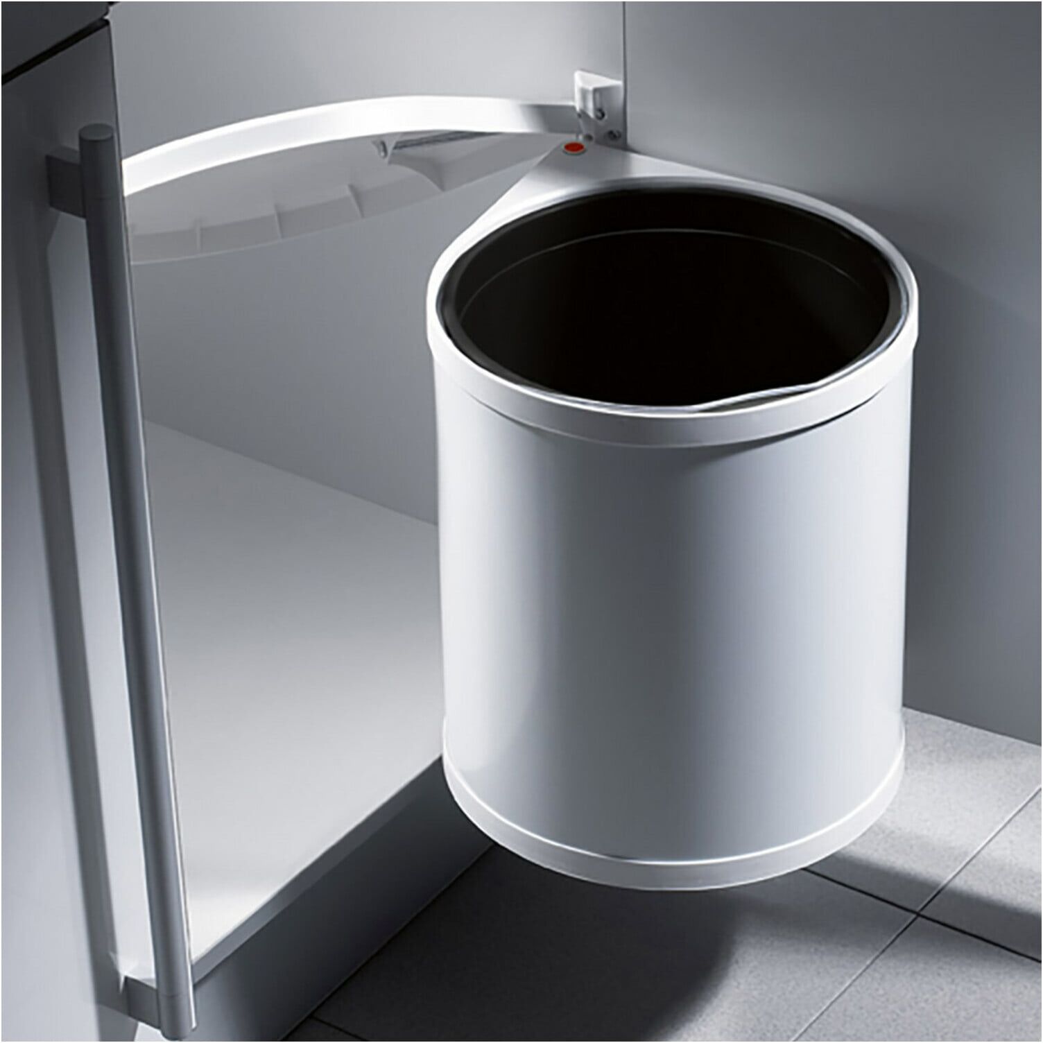 Hettich BIN.IT CL ABFALLS KB400MM 15L WEISS/KST. (9342319)