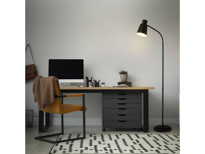 Briloner Stehlampe 1474015, schwarz, für Wohn- / Esszimmer, Metall, Stehlampe