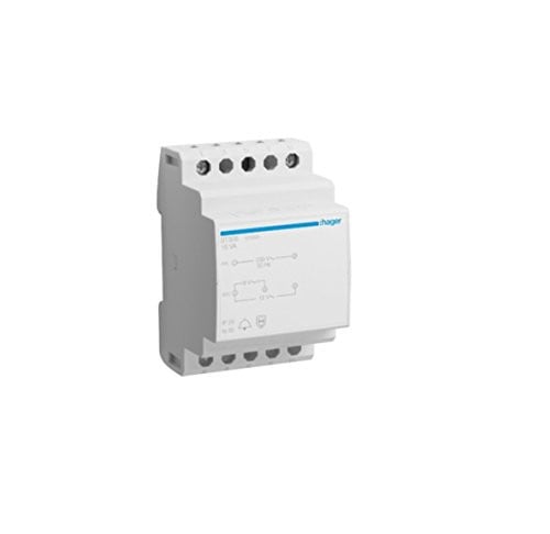 Hager ST305 beltrafo 230V/8+12V 16VA 3-polig