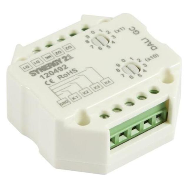 Synergy 21 LED Controller EOS 07 DALI Wandtaster 4 Gruppen (S21-LED-SR000051)