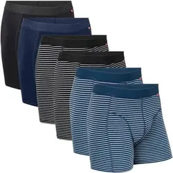 DANISH ENDURANCE Boxershorts Organic Cotton Trunks, Größe XXL in Bunt Bunt
