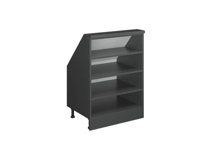 Vicco Dachschrägenschrank Rion, Anthrazit/Anthrazit