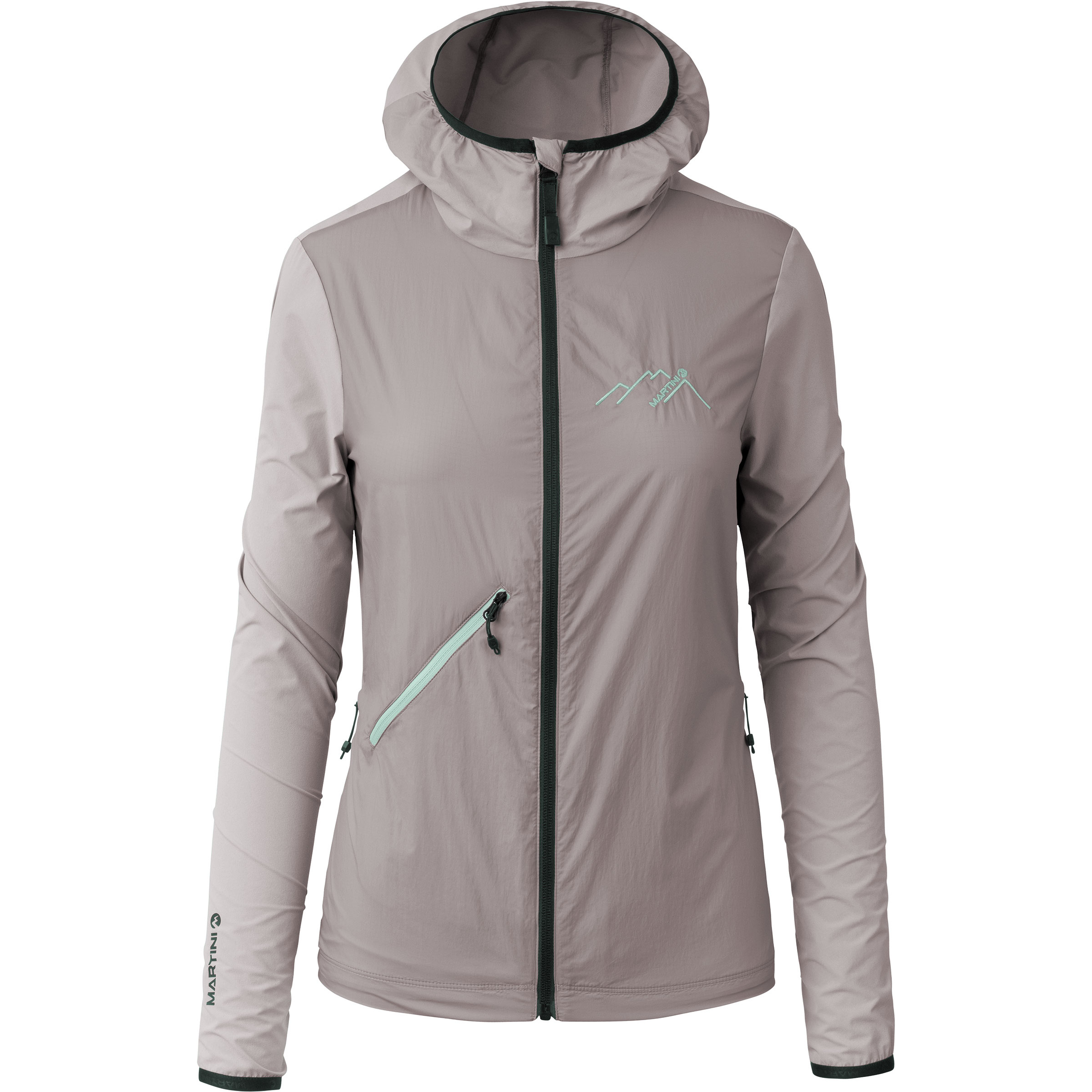 Martini Sportswear Alpmate WB Hybrid Damen Softshelljacke grau Größe M Trekking Wasserabweisend Wasserabweisend