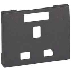 Legrand 771296 Steckdose britischer Standard Berührungsschutz Galea dark bronze