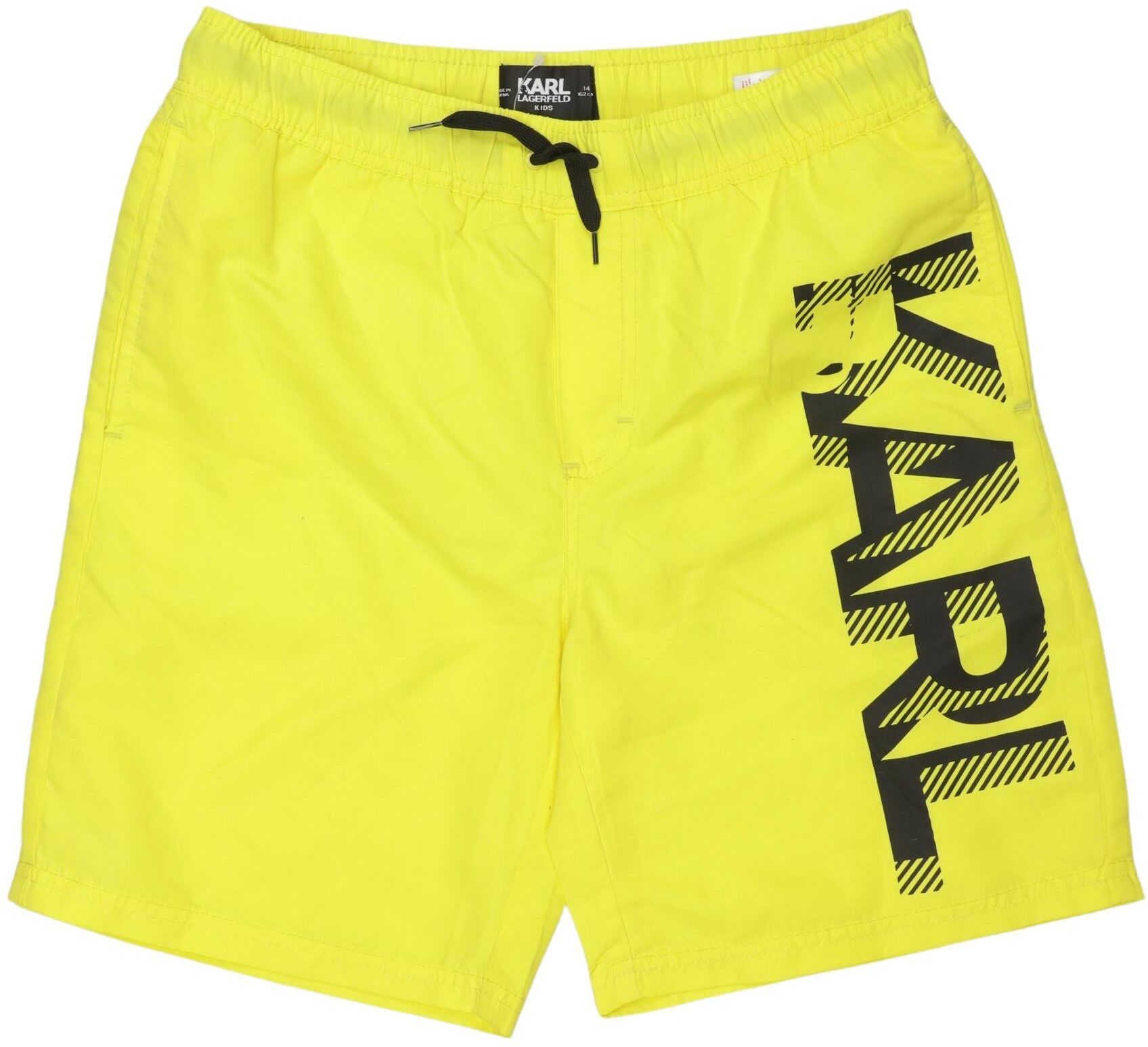 Karl by Karl Lagerfeld Jungen Shorts, Neon, Gr. EU 158, Synthetik - Second Hand