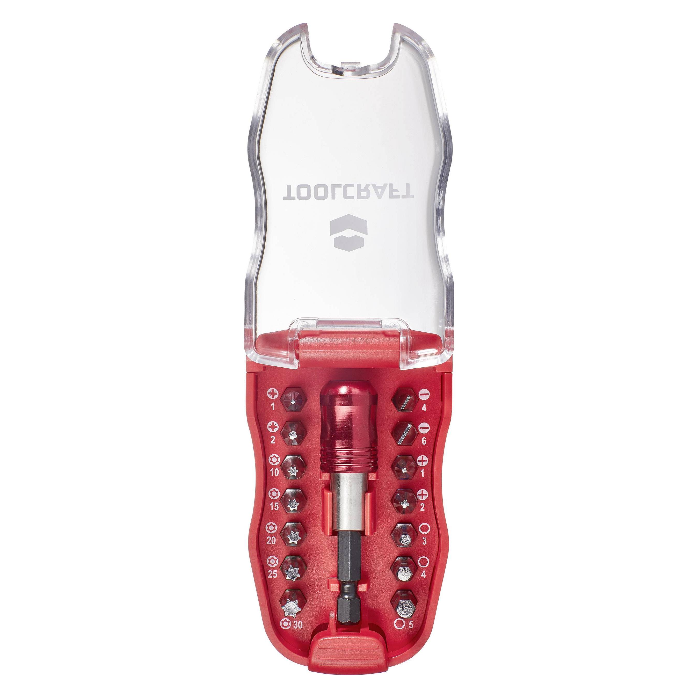 Toolcraft 15tlg. Bit-Satz mit Farbcodierung (Innensechskant, Innensechsrund TX) (TO-6623460)