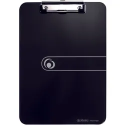 herlitz Klemmbrett easy orga DIN A4 opak schwarz