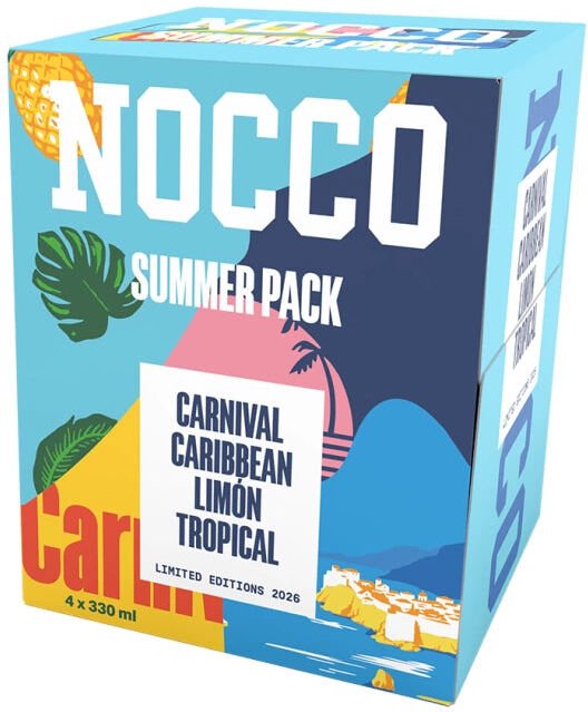 Nocco Summer Pack 4-pack