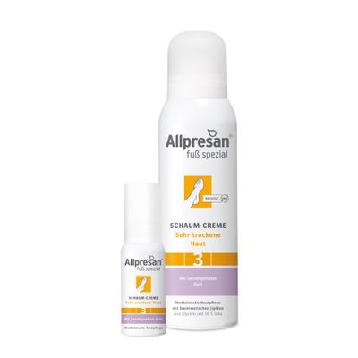 Allpresan Fuß spezial Nr.3 sehr tro.Haut Duft Scha 125 ml Schaum