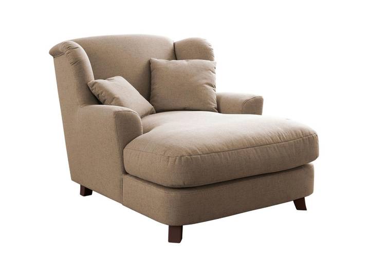 XXXL-Sessel Asado beige inkl. Zierkissen, B: 109 cm