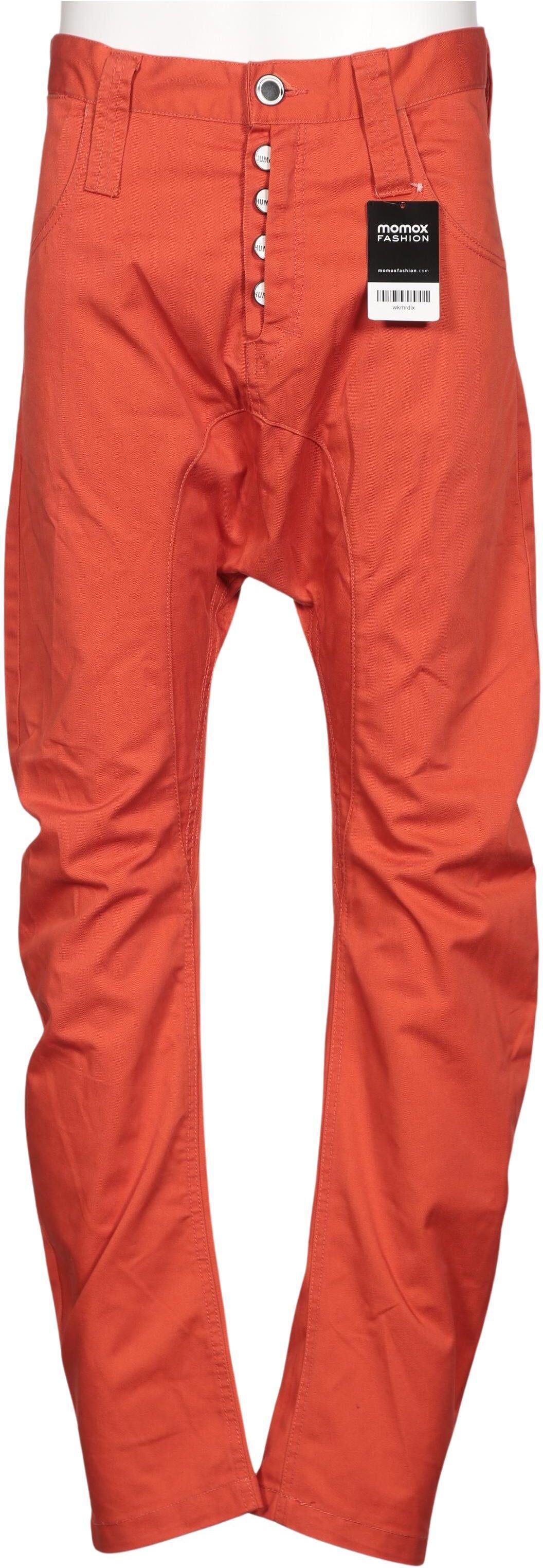 Humör Herren Stoffhose, Rot, Gr. W32, Baumwolle / Synthetik - Second Hand