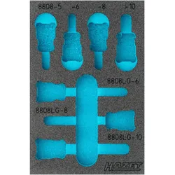 HAZET 2-Komponenten Weichschaum-Einlage für 163-460/7 - 163-460L